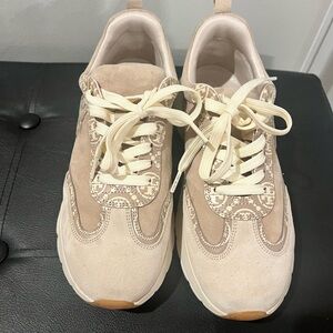 Tory Burch - Light Beige Good Luck Sneaker!